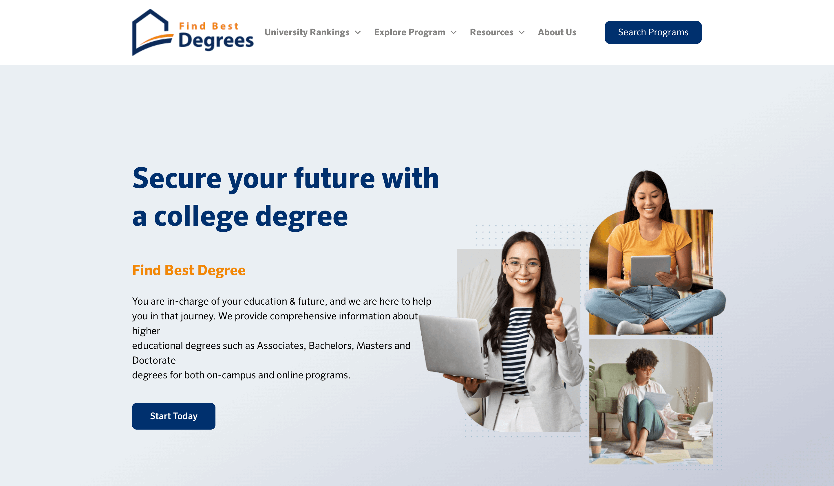 find-best-degrees